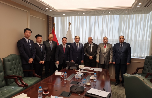 Wang Yuetao Meets with Egyptian Minister of Petroleum and Mineral Resources